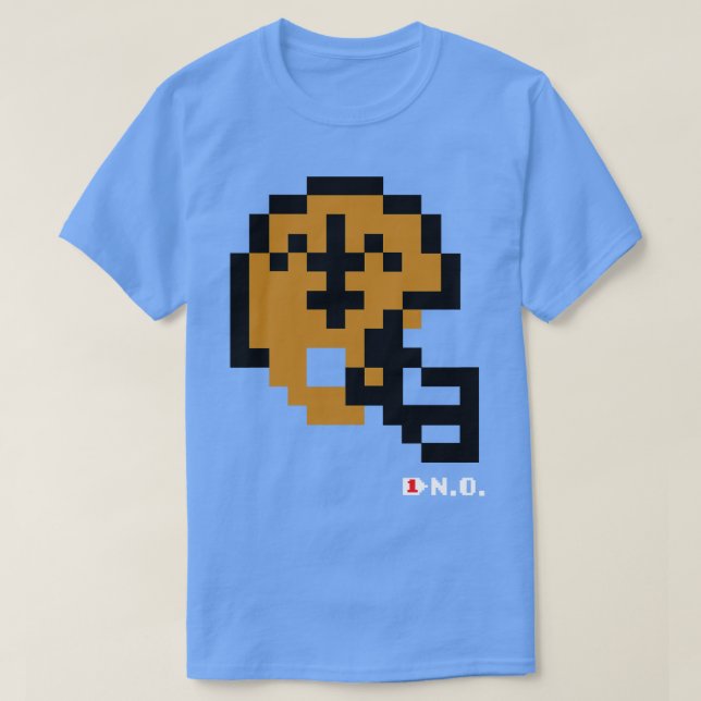 Heilige Tecmo Bowl Helmet T-Shirt (Design vorne)