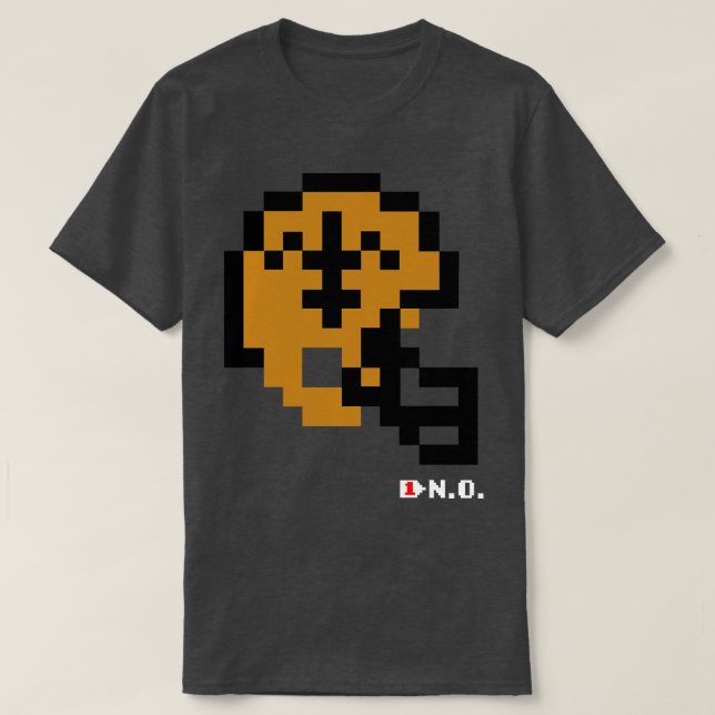 Heilige Tecmo Bowl Helmet T-Shirt (Design vorne)
