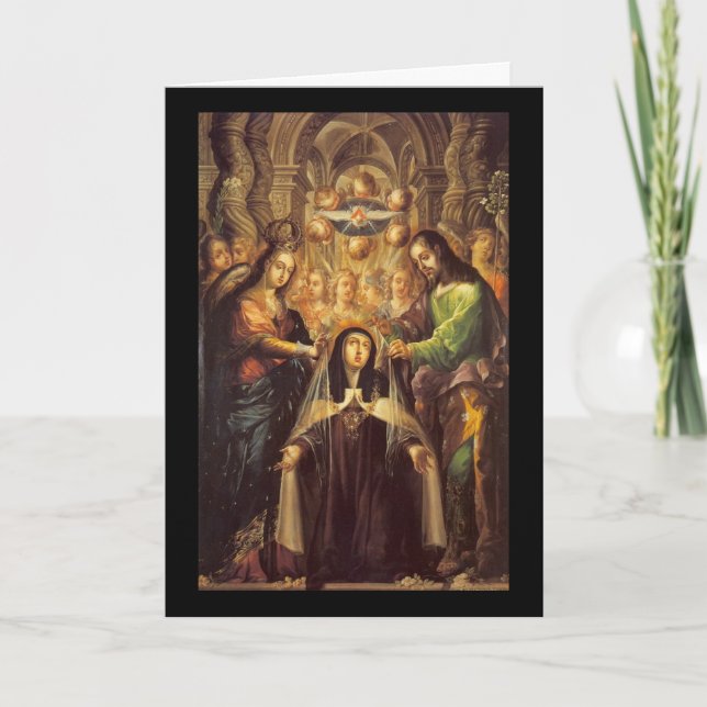 Heilige Teresa der Karte (Vorderseite)