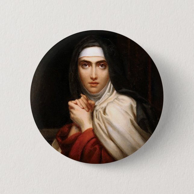 Heilige Teresa Jesu Button (Vorderseite)