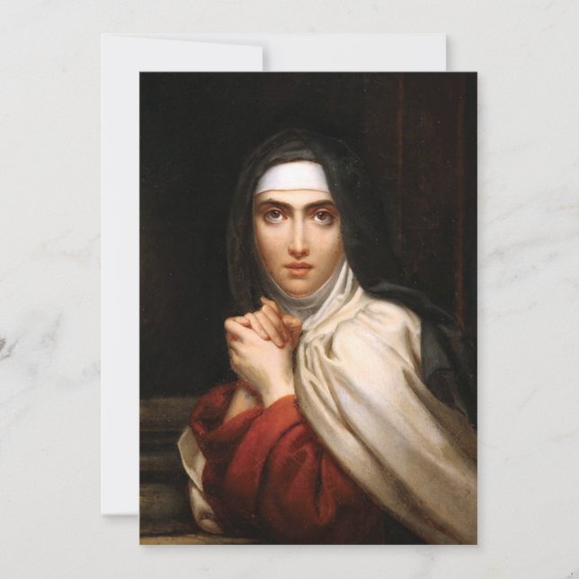 Heilige Teresa Jesu Einladung (Vorderseite)