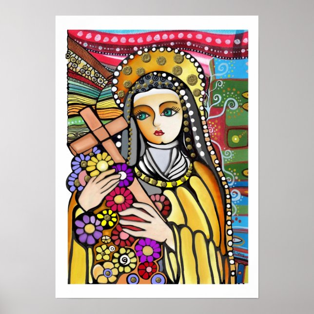 Heilige Teresa Jesu Poster (Vorne)