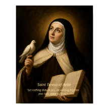 Heilige Teresa von Avila Kunstprint