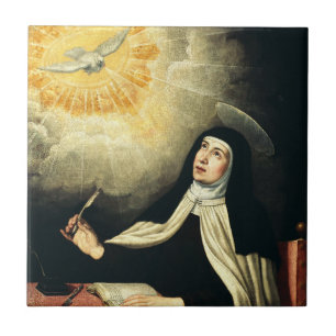 Heilige Teresa von Avila Mystikerin des Feuers Kun Fliese