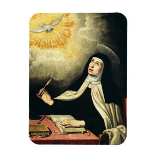 Heilige Teresa von Avila Mystikerin des Feuers Kun Magnet