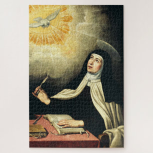Heilige Teresa von Avila Mystikerin des Feuers Kun Puzzle