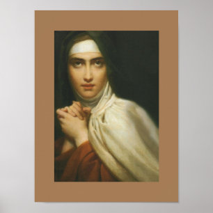 HEILIGE TERESA VON AVILA POSTER