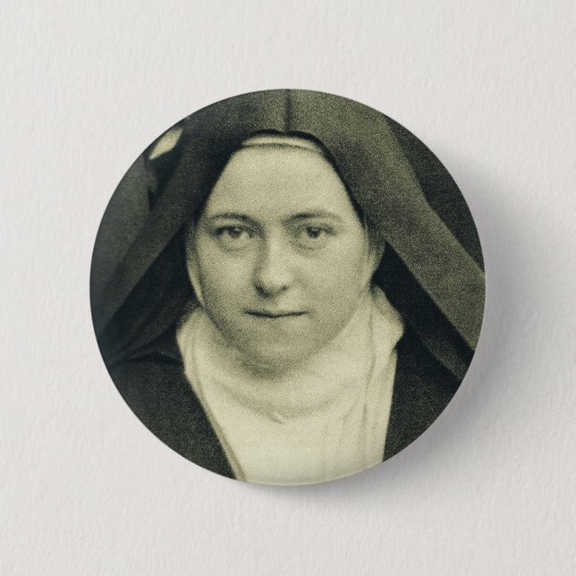 Heilige Therese des Kindes Jesus und das heilige G Button (Vorderseite)