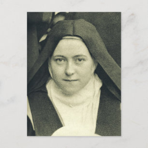 Heilige Therese des Kindes Jesus und das heilige G Postkarte