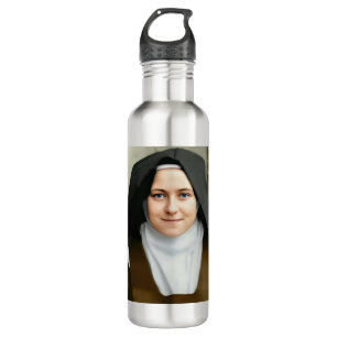 Heilige Therese Edelstahlflasche