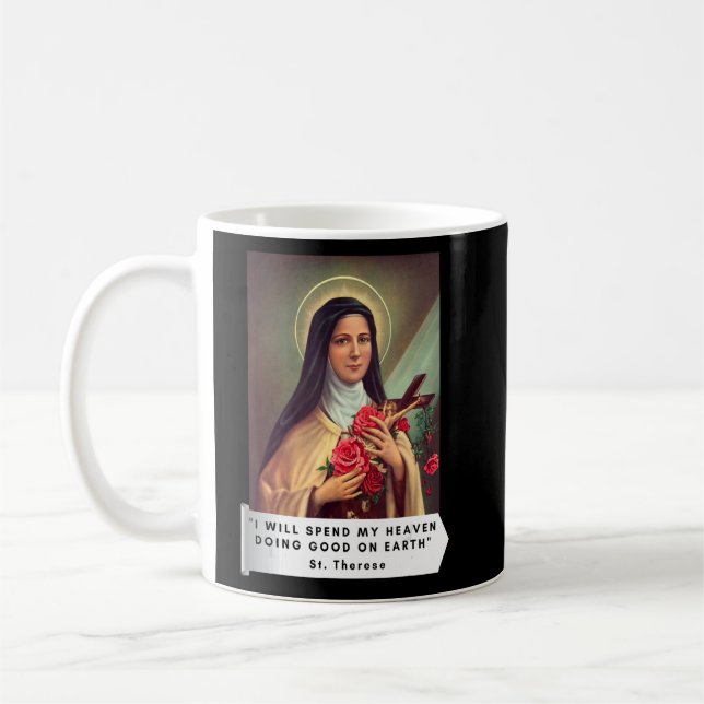 Heilige Therese von Lisieux Heilige Therese des Ki Kaffeetasse (Links)