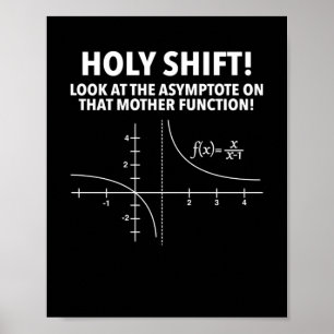 Heilige Umschalt auf Asymptote auf dieser Mutter Poster