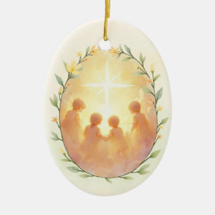 Heilige Unschuldige Gottes Frieden und Segen mit S Keramik Ornament