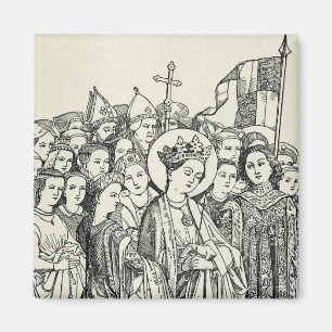 Heilige Ursula Heilige Schutzpatronin Geschenk Kun Magnet