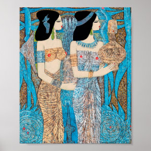 Heilige Wasser Chen Yongle orientalische Frauen Mä Poster