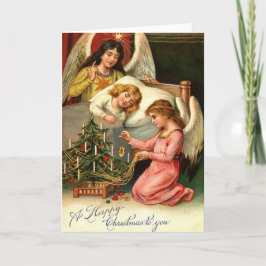 Heilige Weihnachten Engel der Kinder Vintag