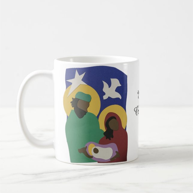 Heilige Weihnachtsfamilie - Tasse (Links)