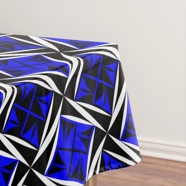 Heilige Winde in Blau Tischdecke (Beispiel)