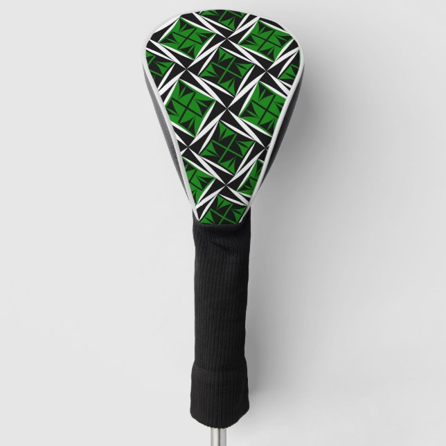 Heilige Winde in Green Golf Head Cover Headcover (Vorderseite)