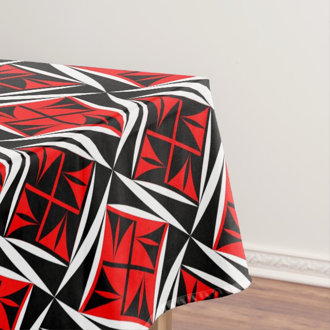 Heilige Winde in Rot Tischdecke (Beispiel)