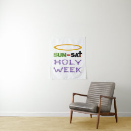 Heilige Woche (Palm Sonntag bis Heiliger Donnersta Wandteppich