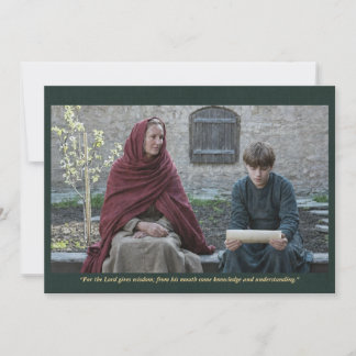 Heiligenbild | Heilige Ludmila mit Wenzel Einladung