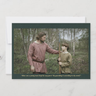 Heiligenkarte   Vratislav mit Wenzel Einladung