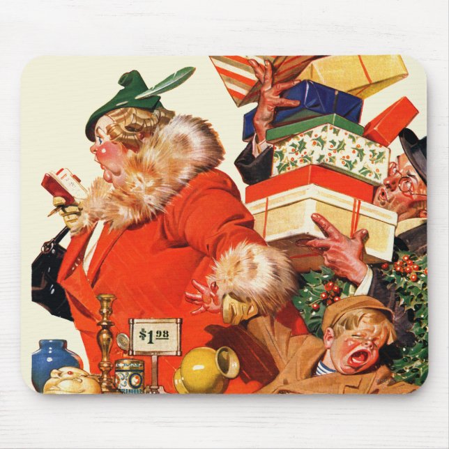 Heiliger Abend Mousepad (Vorne)