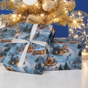 Heiliger Abend - Zwielichtige Ruhe Geschenkpapier