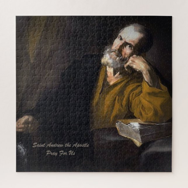 Heiliger Andreas der Apostel Puzzle (Vertikal)