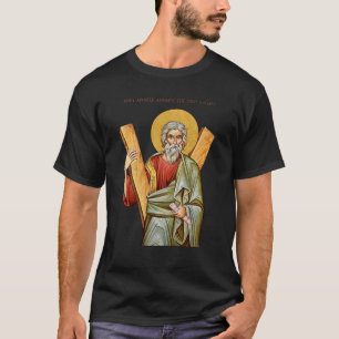 Heiliger Andreas der Apostel T-Shirt