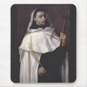Heiliger Angelus von Jerusalem Märtyrer und Predig Mousepad