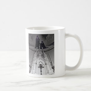 Heiliger Anne katholische Kirche auf Mackinac Kaffeetasse