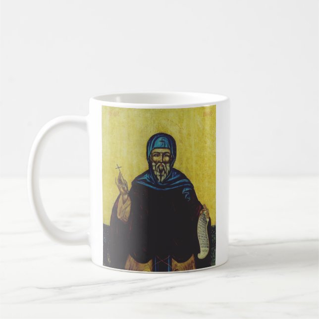 Heiliger Antonius der Große Kaffeetasse (Links)