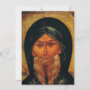 Heiliger Antonius der Wüste Einladung