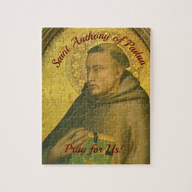 Heiliger Antonius Puzzle (Vertikal)