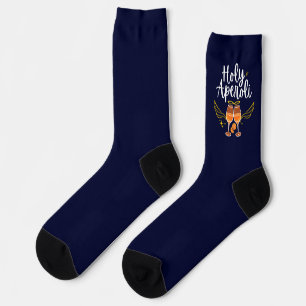 Heiliger Aperoli Witziger Trendiger Aperol Spritz  Socken