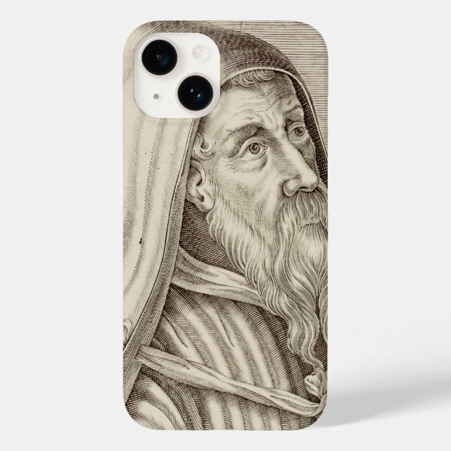 Heiliger Augustiner Hippo-Doktor der Kirche Case-Mate iPhone Hülle (Rückseite)