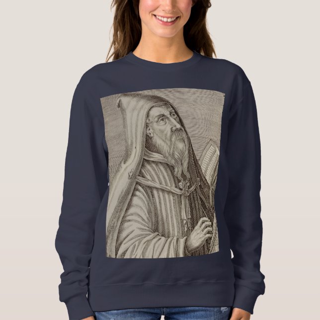 Heiliger Augustiner Hippo-Doktor der Kirche Sweatshirt (Vorderseite)
