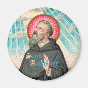 Heiliger Augustinus von Hippo (SAU 047; Detail) Magnet