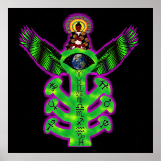 Heiliger Baum des Wissens Poster