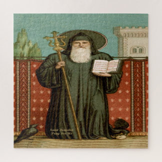 Heiliger Benedikt von Nursia Puzzle