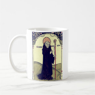 Heiliger Benedikt von Nursia Schutzpatron Europas Kaffeetasse