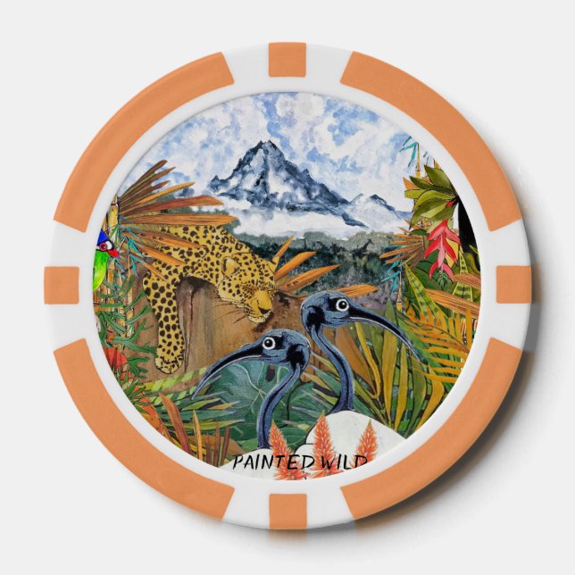 Heiliger Berg Pokerchips (Vorderseite)