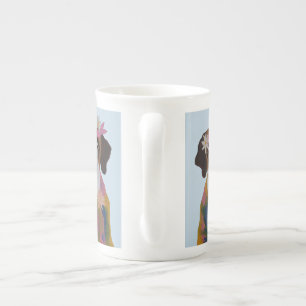 Heiliger Bernhard Hippie Prozellantasse