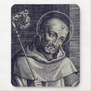 Heiliger Bernhard von Clairvaux Doctor Mellifluus Mousepad