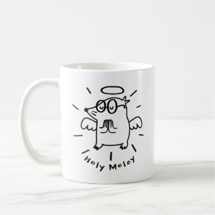 Heiliger Bimbam Lustiger Engel Maulwurf Klassisc Kaffeetasse