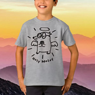 Heiliger Bimbam   Lustiges Engel-Maulwurf-Kinder-S T-Shirt