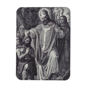 Heiliger Bonifatius Premium Apostel Deutschlands Magnet