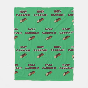 Heiliger Cannoli Lustige Lebensmittel Italienisch Fleecedecke